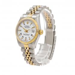 Rolex Datejust 26MM 69173 Two-Tone White Dial Watch